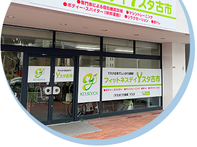 フィットネスデイ Yスタ古市の外観