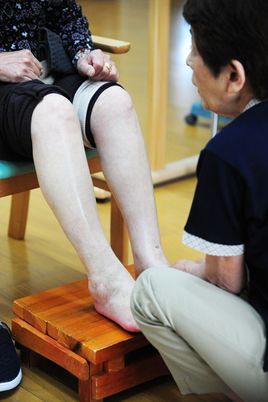 運動支援の様子