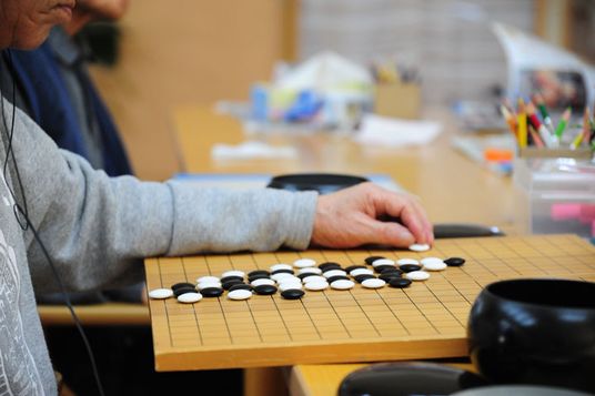静かなゲームの様子