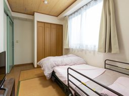 日差しの入る居室