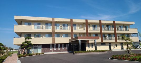 現代的な建物の外観  