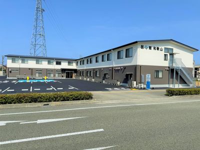 整備された駐車場