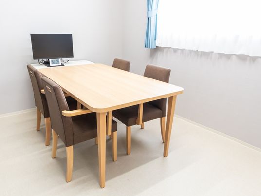 陽当たりの良い会議室  