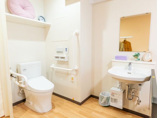 バリアフリー化されたトイレ