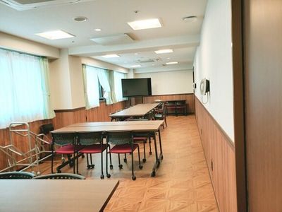 明るい会議室