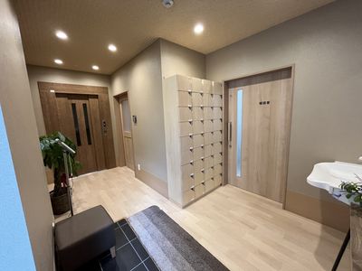 広々とした廊下