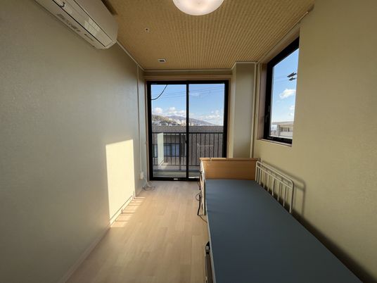 自然光が入る居室