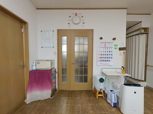 居室のドアと設備