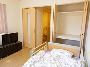 ゆったりした居室