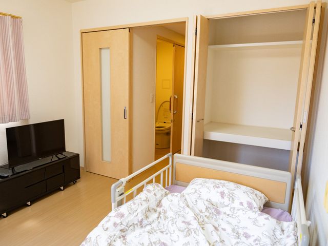 ゆったりした居室
