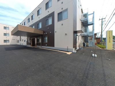 ゆとりある外観エリア