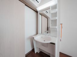 清潔感のある洗面台