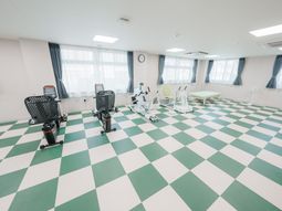 清潔感のある訓練室