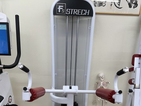 機能訓練室の運動器具  