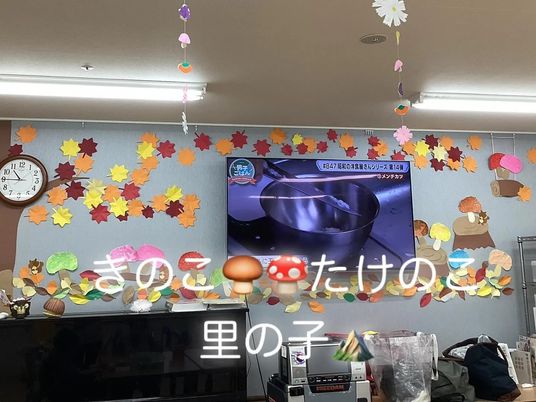 装飾された共有空間  