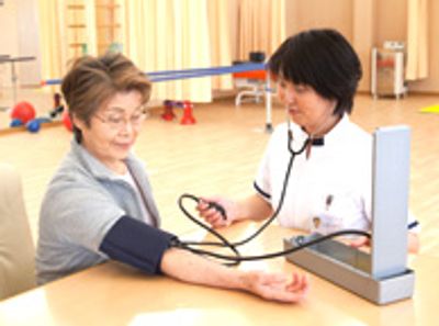 ケアと測定の様子