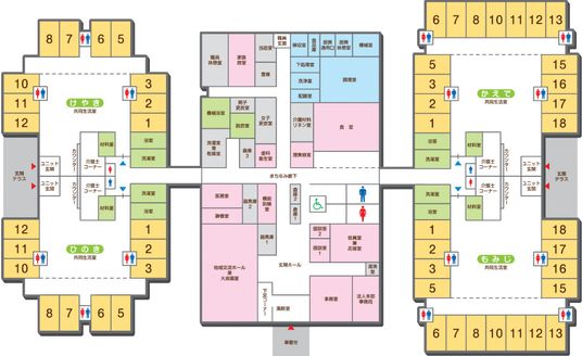 多目的室の見取り図