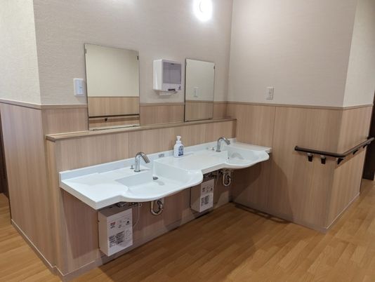 使用しやすい洗面台