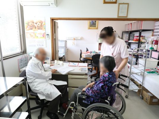 医療面談の様子