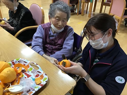 入居者支援のケアスタッフ