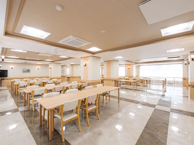 明るい食堂  