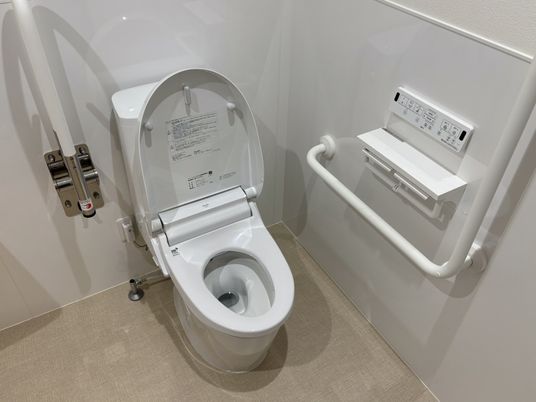 バリアフリーのトイレ