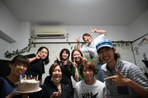スタッフ集合の休憩室  
