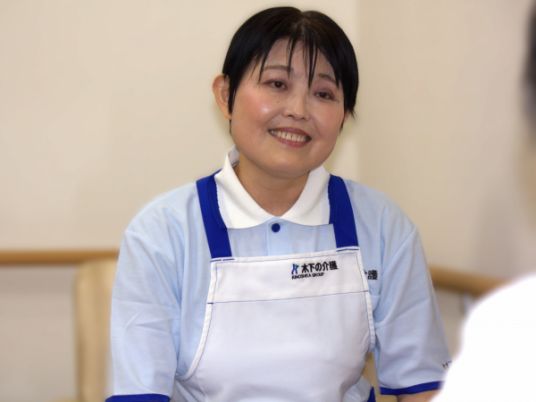 親しみやすいスタッフ