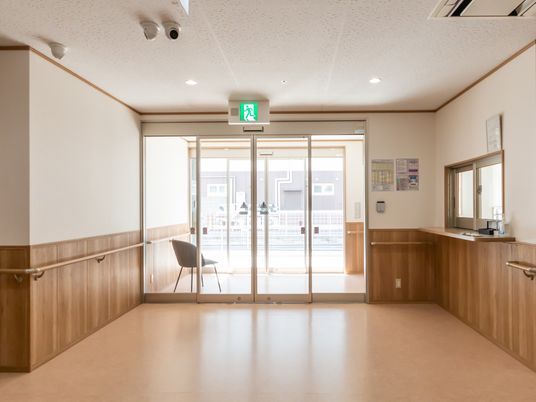 居心地の良いエントランス