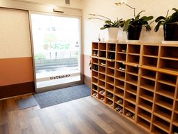 エントランスの落ち着いた雰囲気