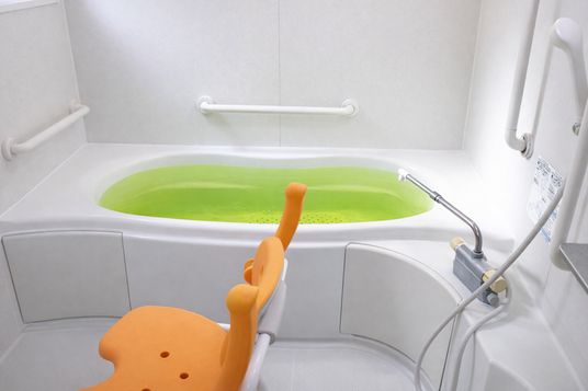 バスルームの一角