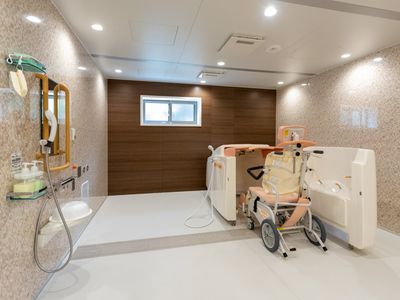 安全なバリアフリー浴室