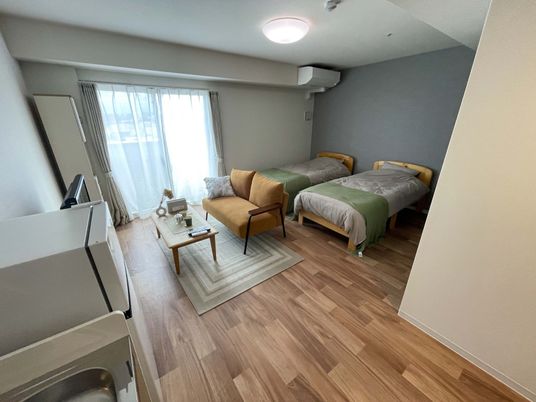 落ち着いた居室