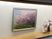 桜の絵がある廊下  