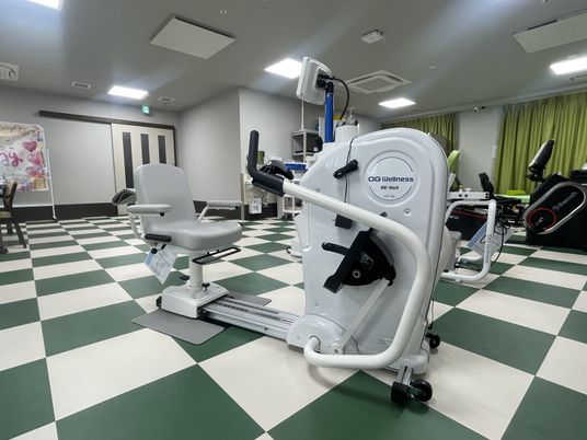 運動機器が設置された部屋
