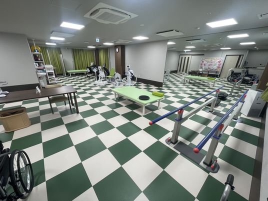 機能訓練室の全景