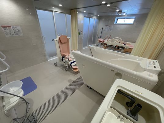 機能的な浴室