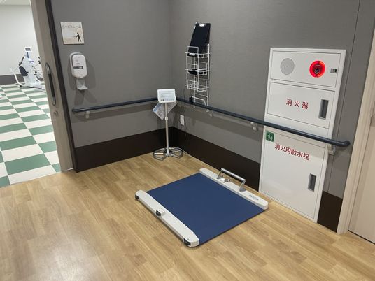 リハビリスペースの設備