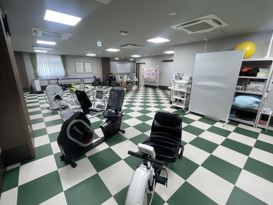 機能訓練室の一角