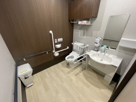 広いトイレ