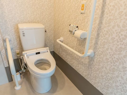 手すり付きトイレ