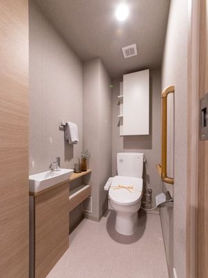 落ち着いた雰囲気のトイレ