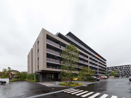 近代的な住宅の外観