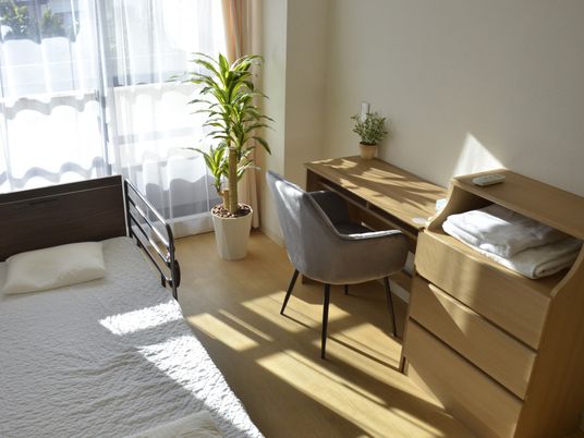 自然光の入る居室