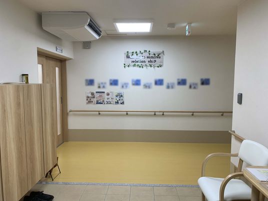 ゆったりとした休憩室