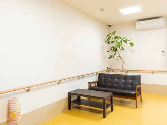 休憩ができる落ち着いた空間