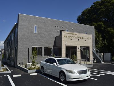 ゆったりしたエントランス