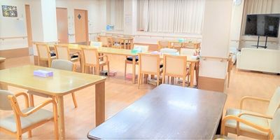 明るい空間のリビング