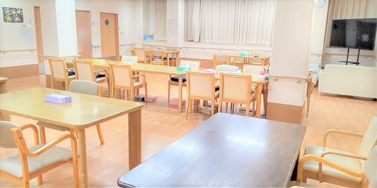 明るい空間のリビング