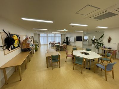 ゆったりとした共有スペース